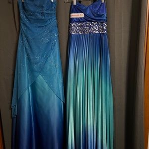 Set of 2 formal dresses Sz 5/6 and small